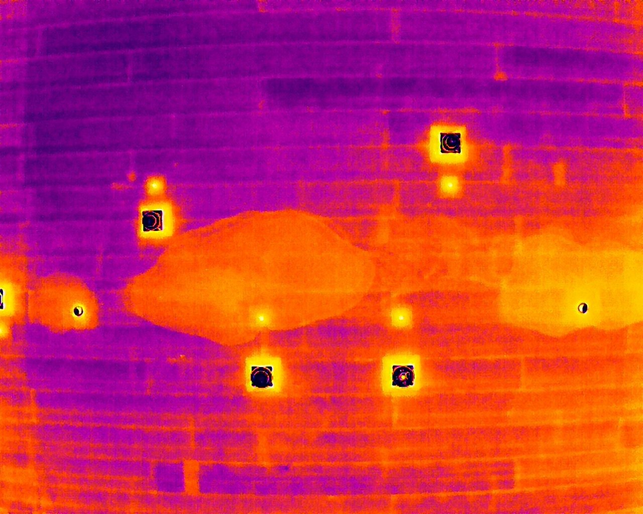 Thermal + RGB Roof Inspection example
